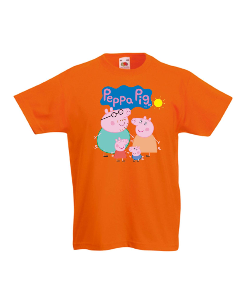 Детска тениска Peppa pig Family 1 Детска тениска Peppa pig Family 1
