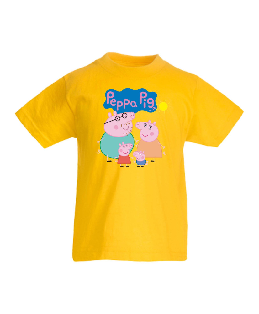 Детска тениска Peppa pig Family 1 Детска тениска Peppa pig Family 1
