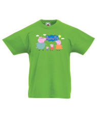 Детска тениска Peppa pig Family 2