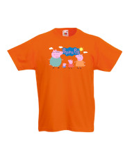 Детска тениска Peppa pig Family 2