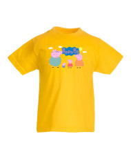 Детска тениска Peppa pig Family 2