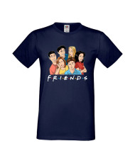 Мъжка тениска Приятели Friends art 1
