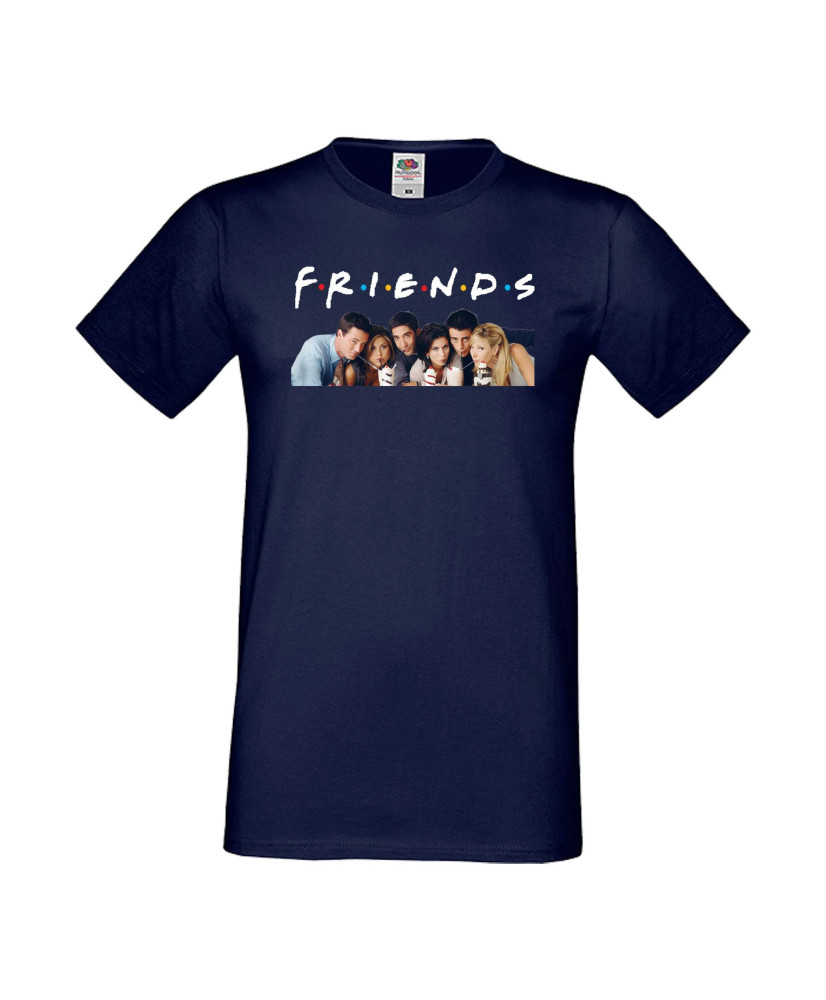 Мъжка тениска Приятели Photo friends 1 Мъжка тениска Приятели Photo friends 1