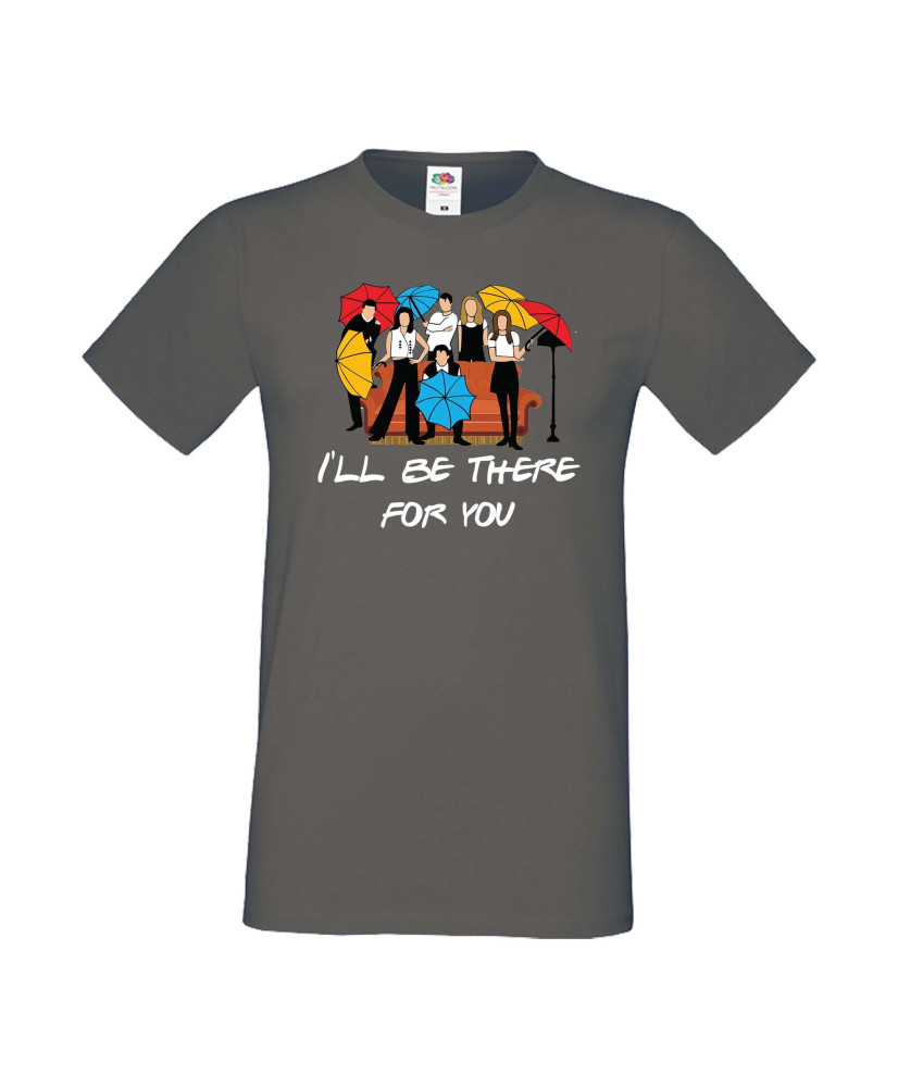 Мъжка тениска Приятели I'll be there for you Friends Umbrella Мъжка тениска Приятели I'll be there for you Friends Umbrella