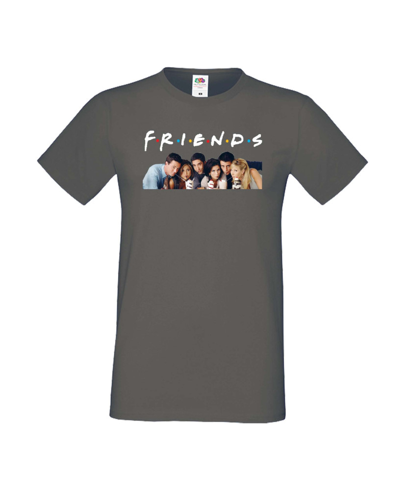 Мъжка тениска Приятели Photo friends 1 Мъжка тениска Приятели Photo friends 1