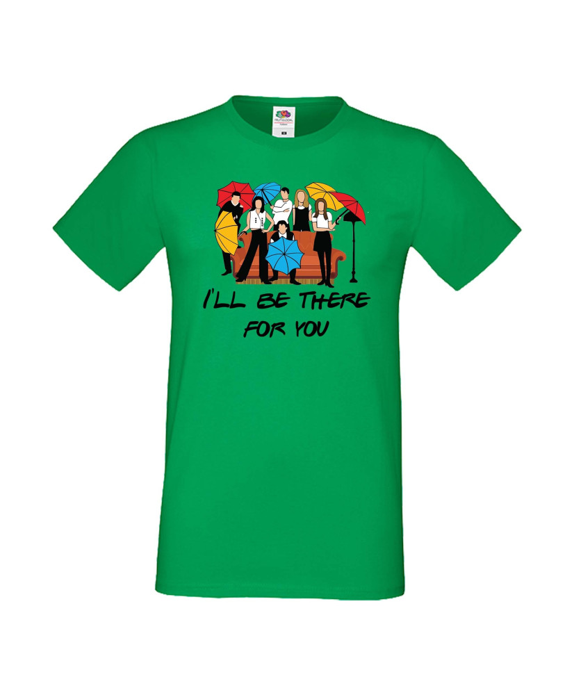 Мъжка тениска Приятели I'll be there for you Friends Umbrella Мъжка тениска Приятели I'll be there for you Friends Umbrella
