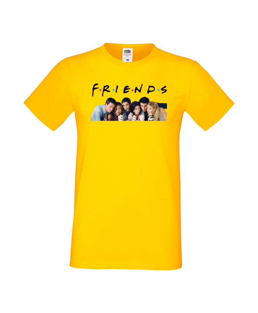 Мъжка тениска Приятели Photo friends 1 Мъжка тениска Приятели Photo friends 1