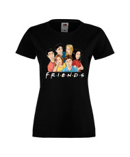 Дамска тениска Приятели Friends art 1