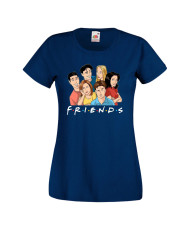 Дамска тениска Приятели Friends art 1