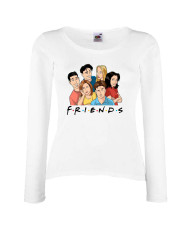 Дамска тениска Приятели Friends art 1