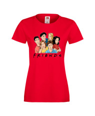 Дамска тениска Приятели Friends art 1