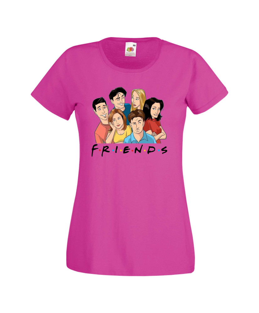 Дамска тениска Приятели Friends art 1 Дамска тениска Приятели Friends art 1