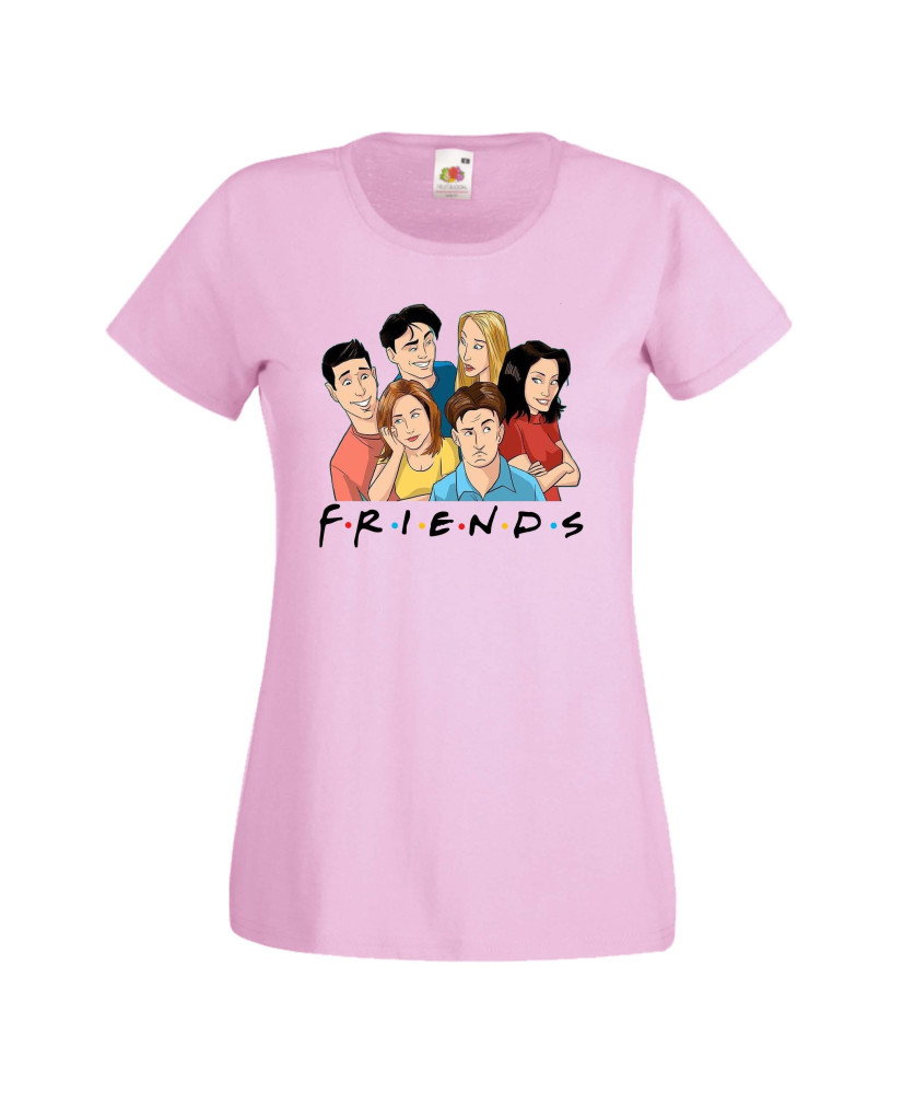 Дамска тениска Приятели Friends art 1 Дамска тениска Приятели Friends art 1