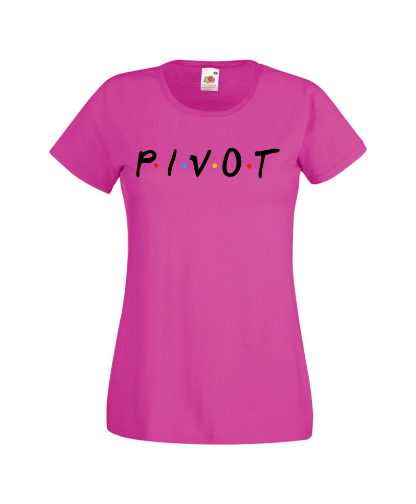 Дамска тениска Приятели Pivot Friends Дамска тениска Приятели Pivot Friends