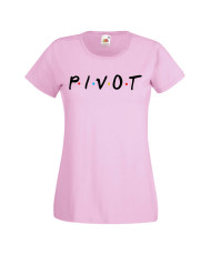 Дамска тениска Приятели Pivot Friends