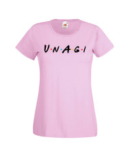 Дамска тениска Приятели Unagi Friends