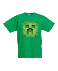 Детска тениска Minecraft Creeper 3