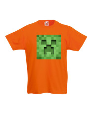 Детска тениска Minecraft Creeper 3