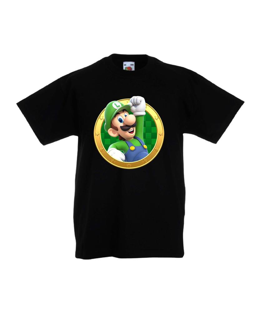 Детска тениска Супер Марио Luigi 13 Детска тениска Супер Марио Luigi 13