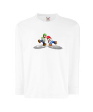 Детска тениска Супер Марио Mario & Luigi Cart