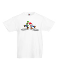 Детска тениска Супер Марио Mario & Luigi Cart