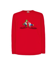 Детска тениска Супер Марио Mario & Luigi Cart