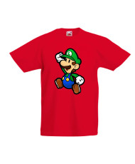 Детска тениска Супер Марио Luigi Mario Paper