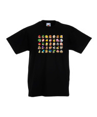 Детска тениска Супер Марио Nintendo Games Heads