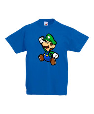 Детска тениска Супер Марио Luigi Mario Paper
