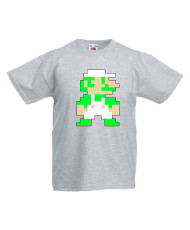 Детска тениска Луиджи Luigi 8-bit Супер Марио Super Mario