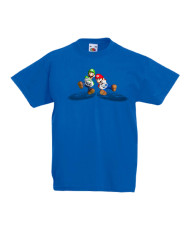 Детска тениска Супер Марио Mario & Luigi Cart