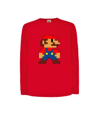 Детска тениска Супер Марио Mario 8-bit