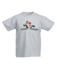 Детска тениска Супер Марио Mario & Luigi Cart