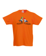Детска тениска Супер Марио Mario & Luigi Cart