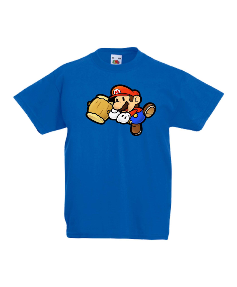Детска тениска Супер Марио Paper Mario Hammer Детска тениска Супер Марио Paper Mario Hammer