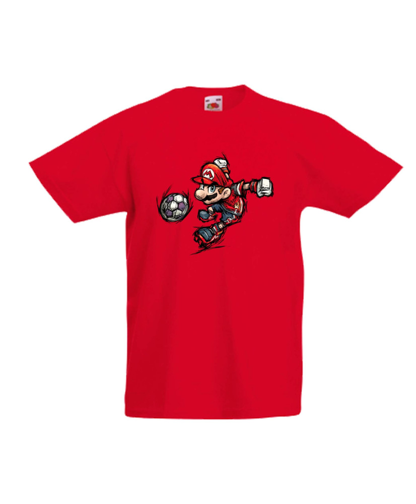 Детска тениска Супер Марио Super Mario Football