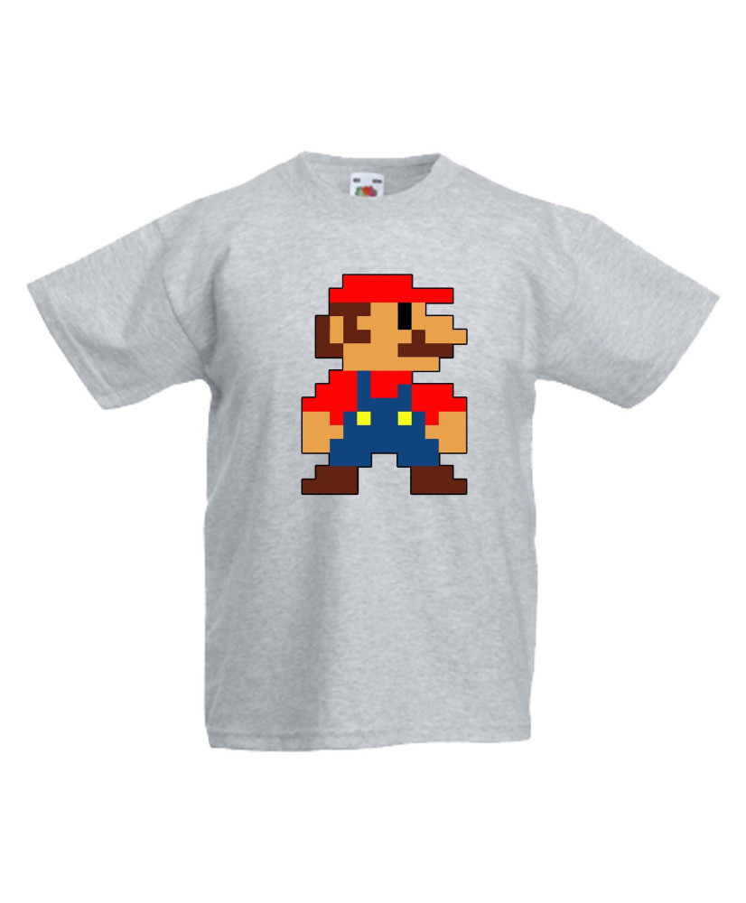 Детска тениска Супер Марио Mario 8-bit Детска тениска Супер Марио Mario 8-bit
