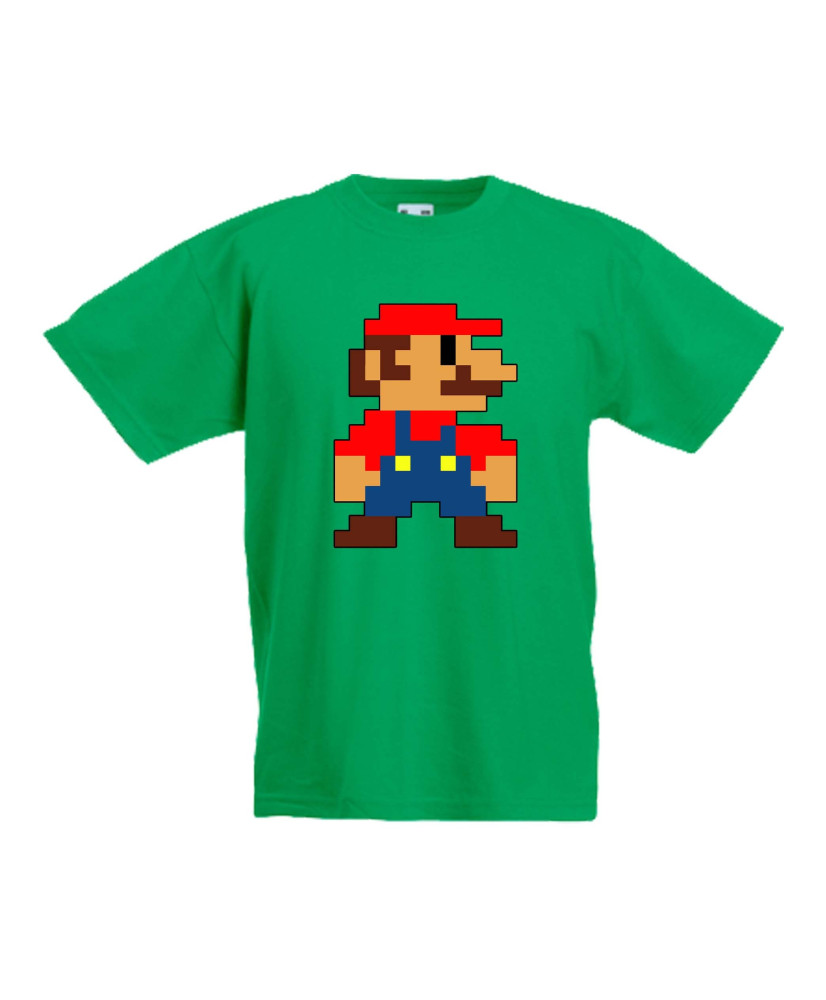 Детска тениска Супер Марио Mario 8-bit Детска тениска Супер Марио Mario 8-bit