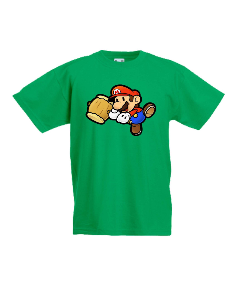 Детска тениска Супер Марио Paper Mario Hammer Детска тениска Супер Марио Paper Mario Hammer