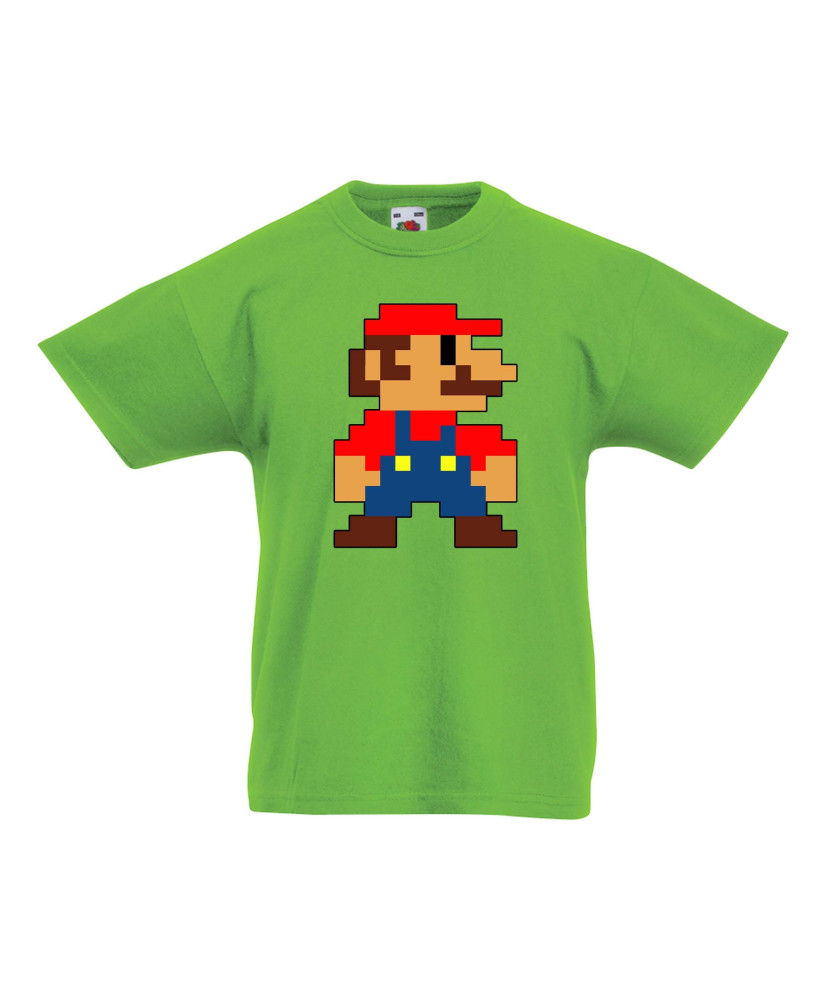 Детска тениска Супер Марио Mario 8-bit Детска тениска Супер Марио Mario 8-bit