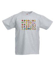 Детска тениска Супер Марио Nintendo Games Heads
