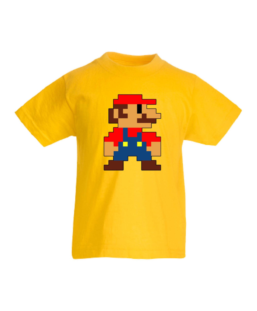 Детска тениска Супер Марио Mario 8-bit Детска тениска Супер Марио Mario 8-bit