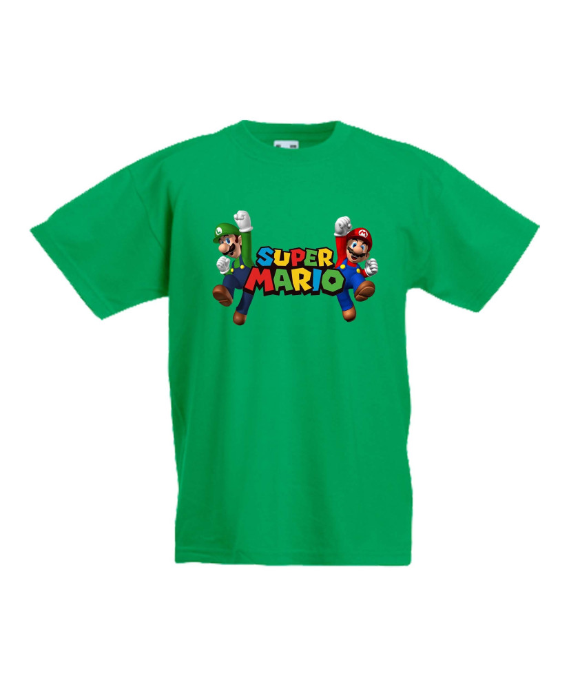 Детска тениска Супер Марио Super Mario & Luigi Детска тениска Супер Марио Super Mario & Luigi