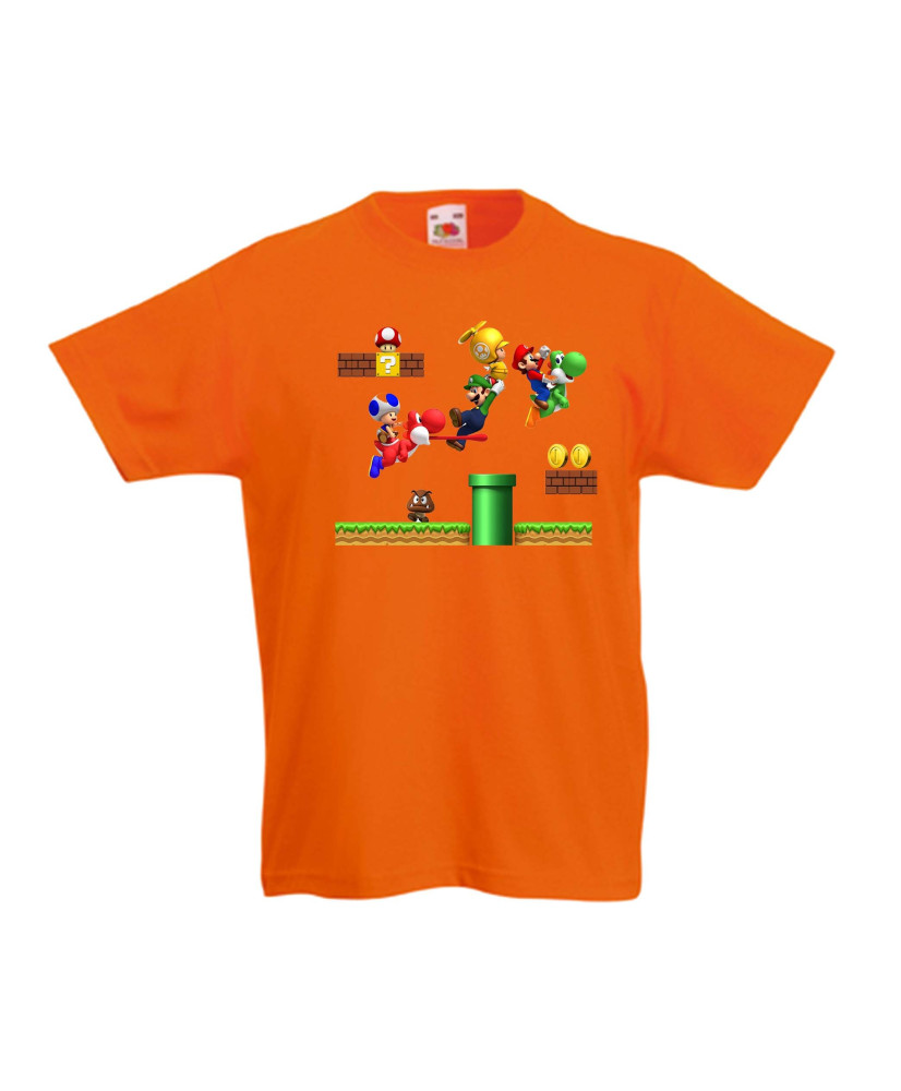 Детска тениска Супер Марио Super Mario 10