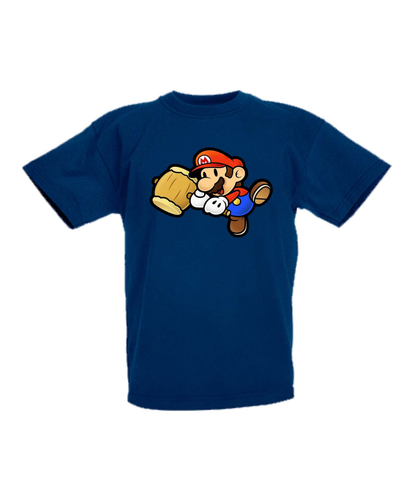 Детска тениска Супер Марио Paper Mario Hammer Детска тениска Супер Марио Paper Mario Hammer