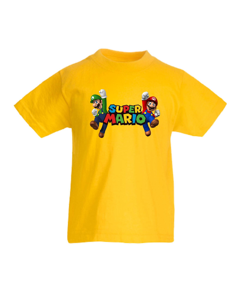 Детска тениска Супер Марио Super Mario & Luigi Детска тениска Супер Марио Super Mario & Luigi
