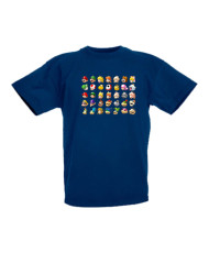 Детска тениска Супер Марио Nintendo Games Heads