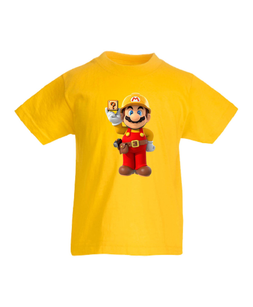 Детска тениска Супер Марио Super Mario 16 Детска тениска Супер Марио Super Mario 16