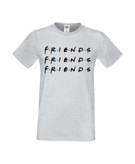 Мъжка тениска Приятели Friends Logo 3