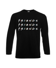 Мъжка тениска Приятели Friends Logo 3